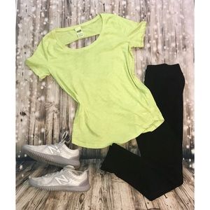 5/$25Victoria Secret open back tee size small